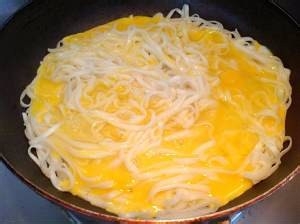 家庭版自制挂面煎饼