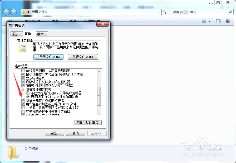 电脑怎么显示文件后缀名