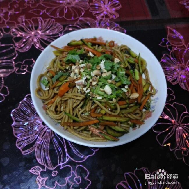 适合新手做的凉拌莜面