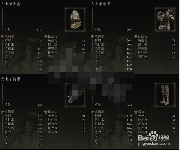 艾尔登法环大山羊套怎么样