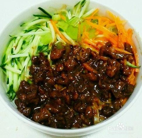 炸酱面的做法