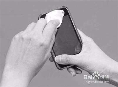 手机进水后屏幕有条纹怎么处理