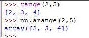 什么是Python arange