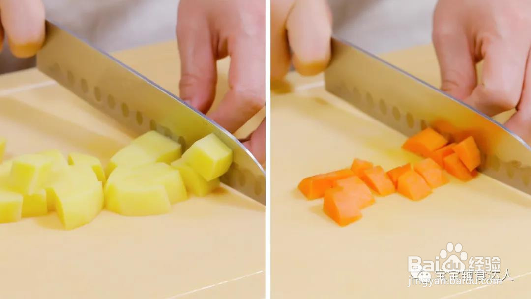 咖喱烤猪排饭宝宝辅食的做法