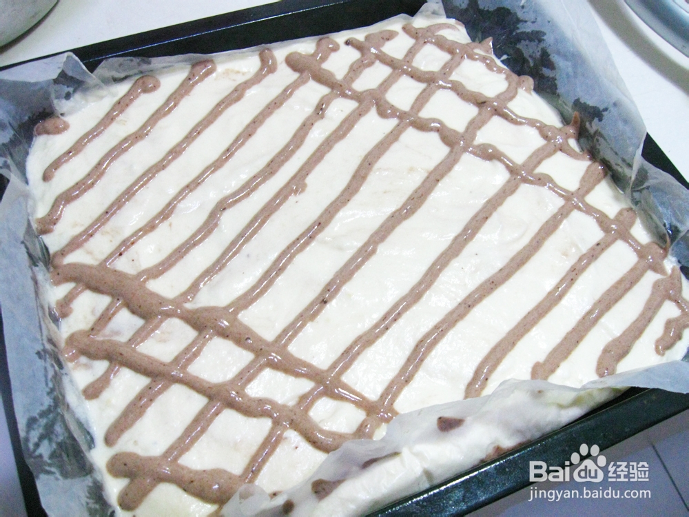 有那么一点小清新——线条蛋糕