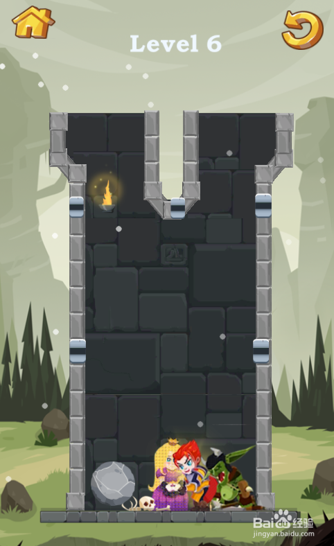 Pin Rescue Online的Level 6怎样过关