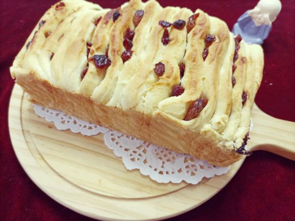 蔓越莓手撕面包