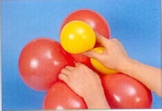 魔法气球造型教程系列之：[19]气球花