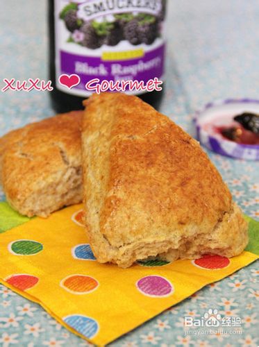 简单健康的点心-全麦司康的做法