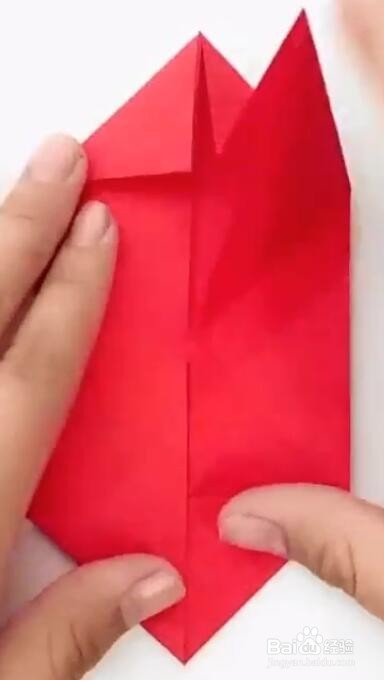 立体爱心模型的折纸艺术