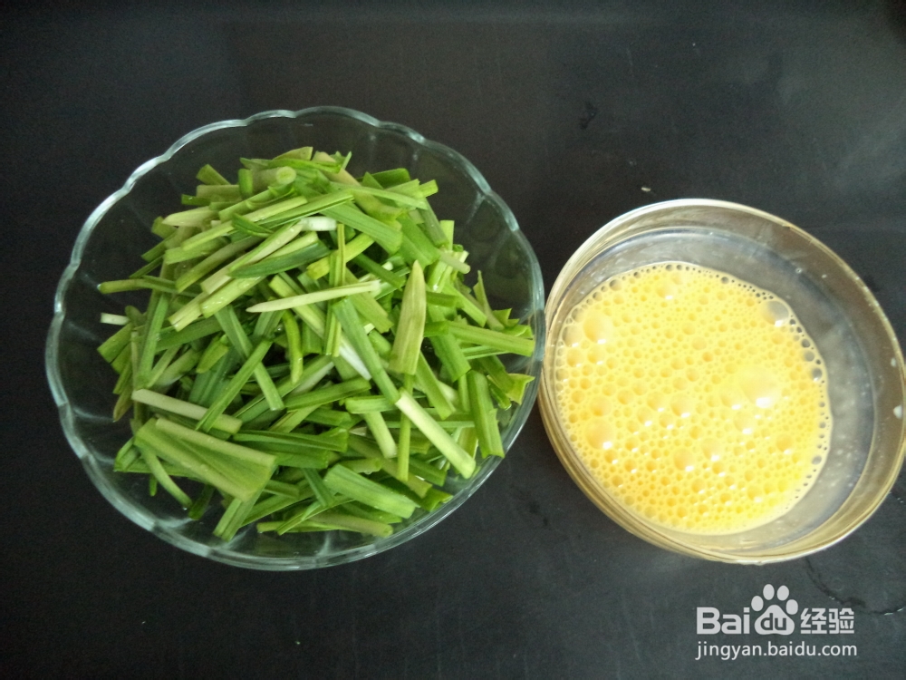 简单美味的蒜苗炒鸡蛋