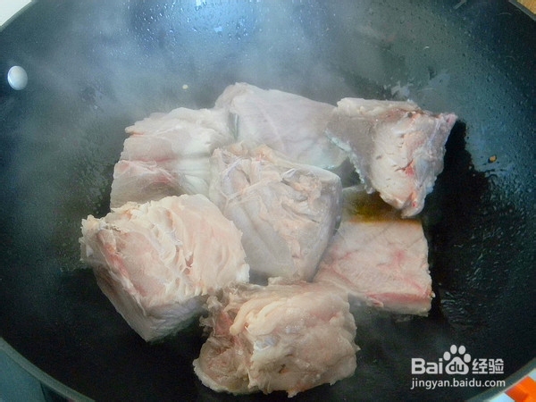 红焖金枪鱼米饭的制作方法