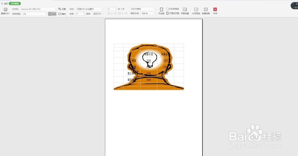 怎么设置打印背景？