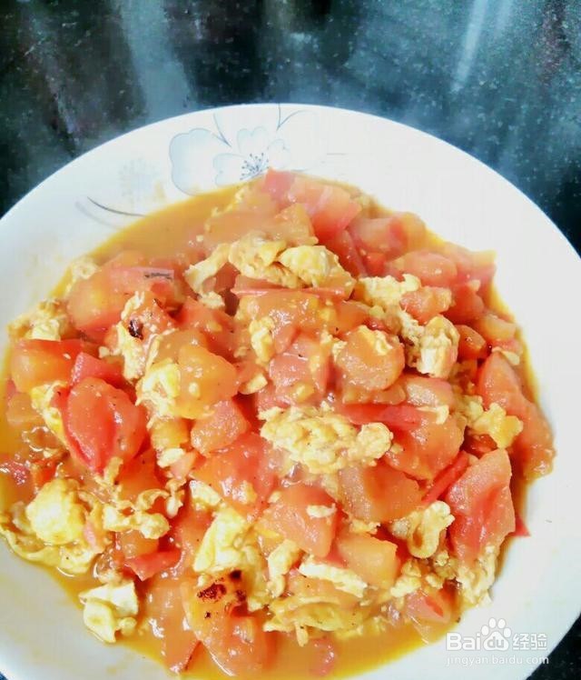 西红柿炒蛋的做法
