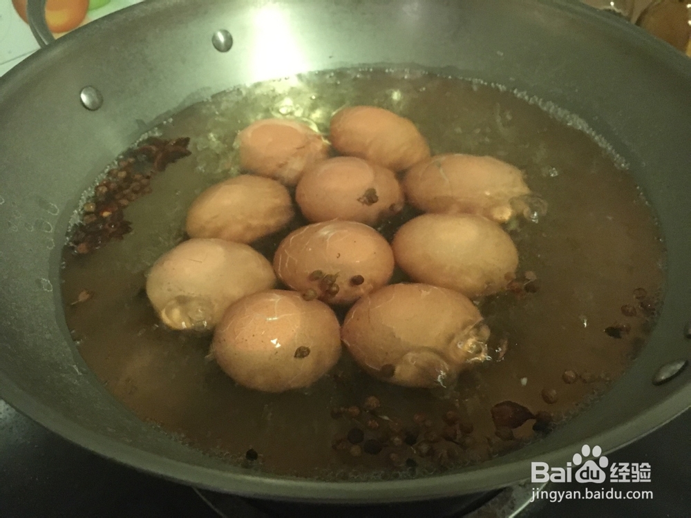 细腻美味的茶叶蛋