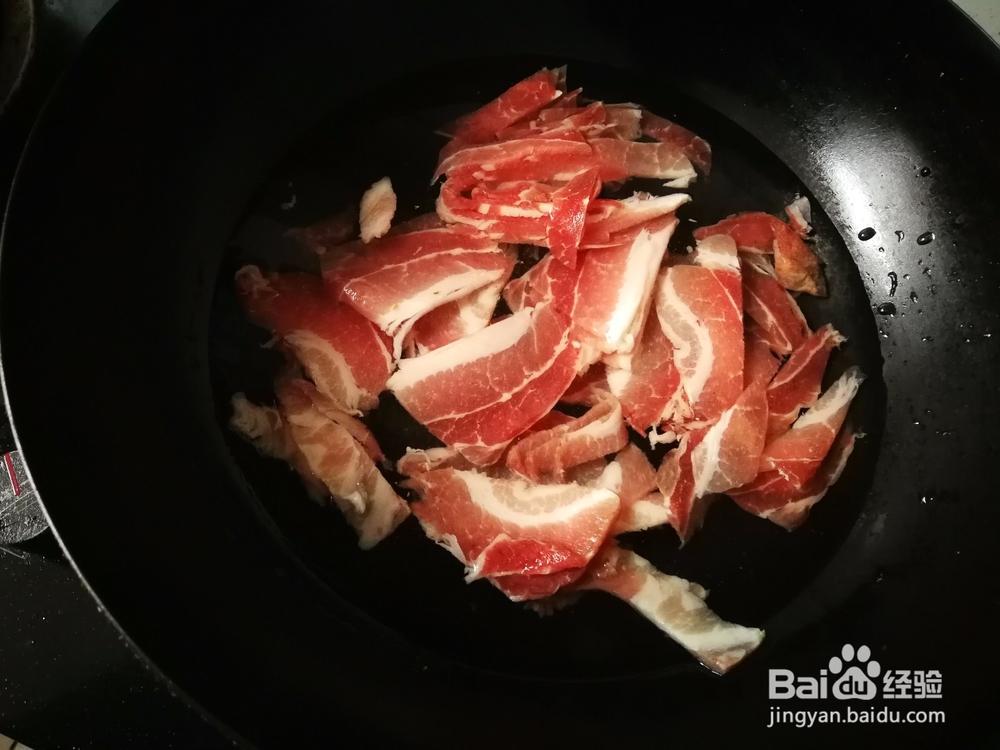蒜香鲜干红椒肉