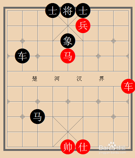 象棋殘局的基本殺法:[4]釣魚馬