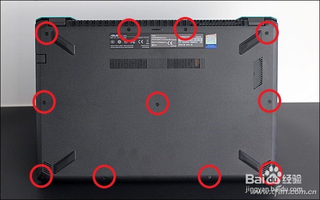 华硕顽石热血版YX570ZD拆机教程