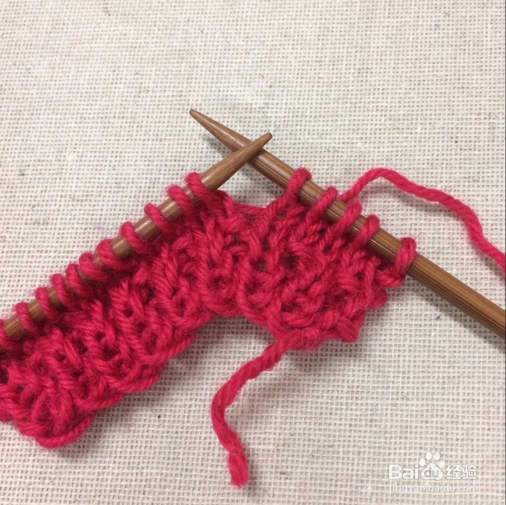 编织小豆豆怎么编织