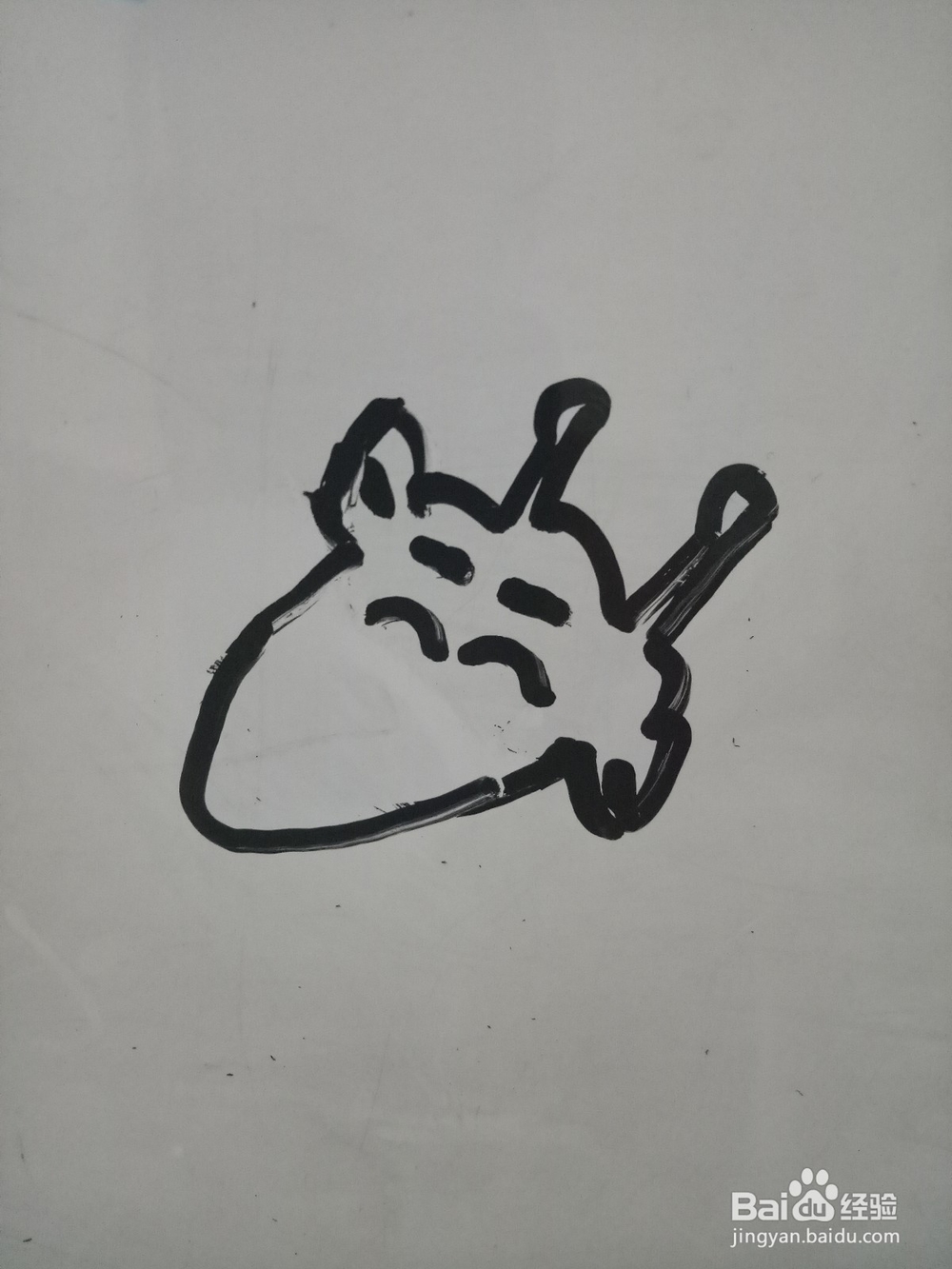 简笔画:可爱小长颈鹿