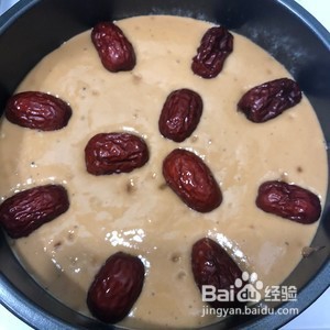 红糖红枣发糕
