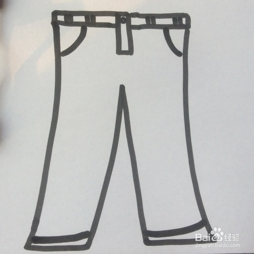 怎么画裤子的儿童画?裤子的儿童画怎么画呢?