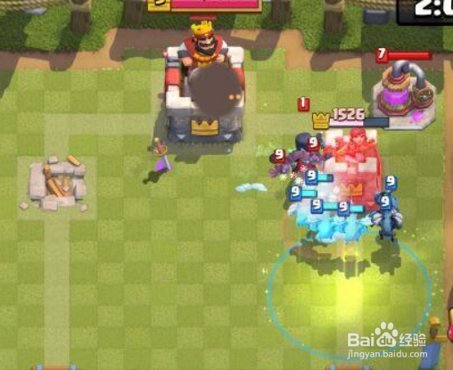 皇室战争冲锋陷阵的治疗冰巫攻城流