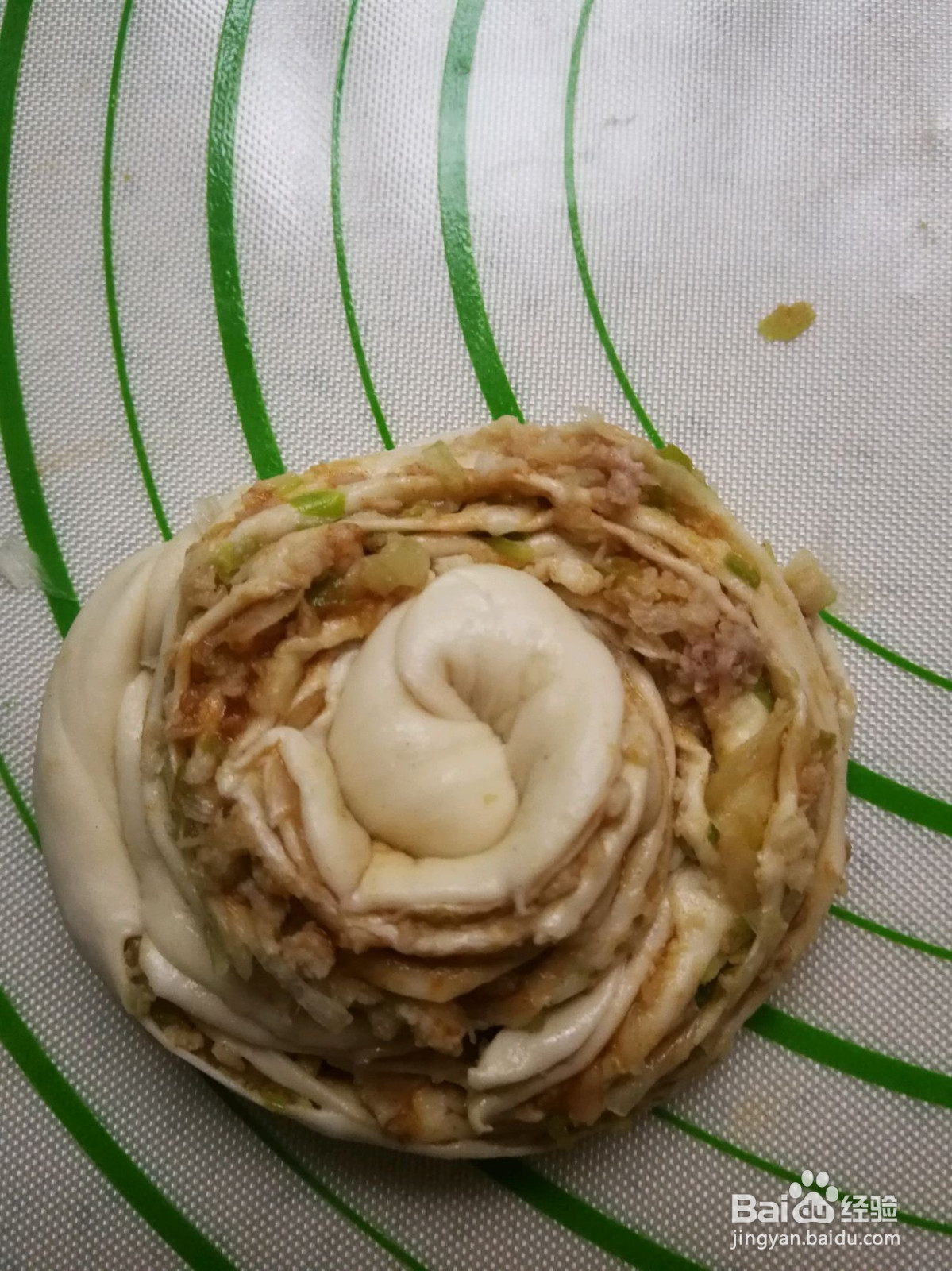 葱香手抓饼的做法