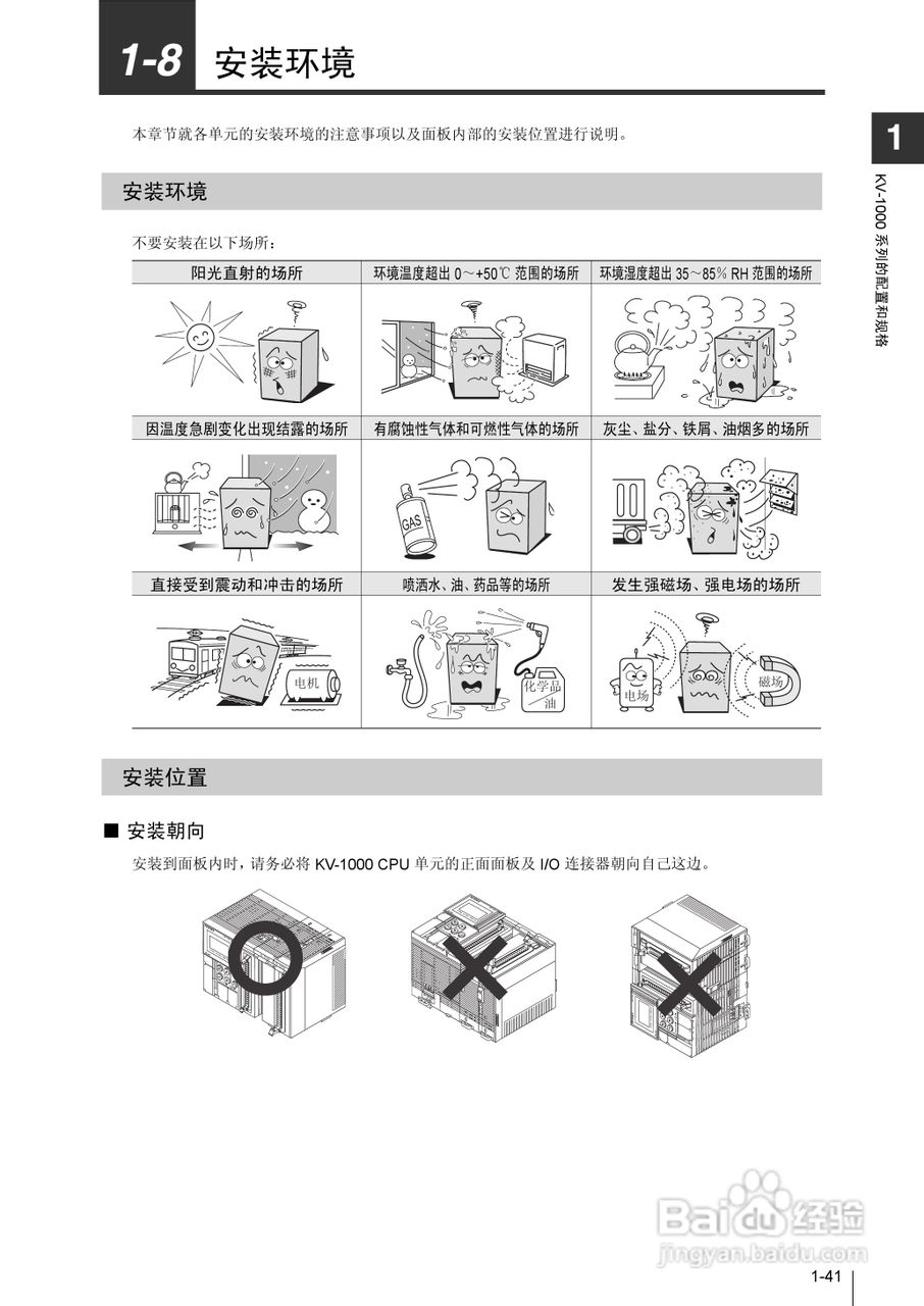 基恩士KV-1000系列高速多功能应用电力网络路由器说明:[6]