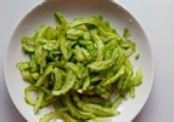 家庭小菜苦瓜炒鸡蛋