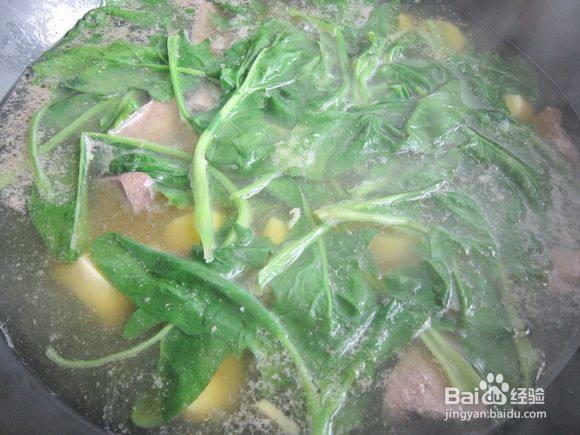 猪肝日本豆腐汤的做法