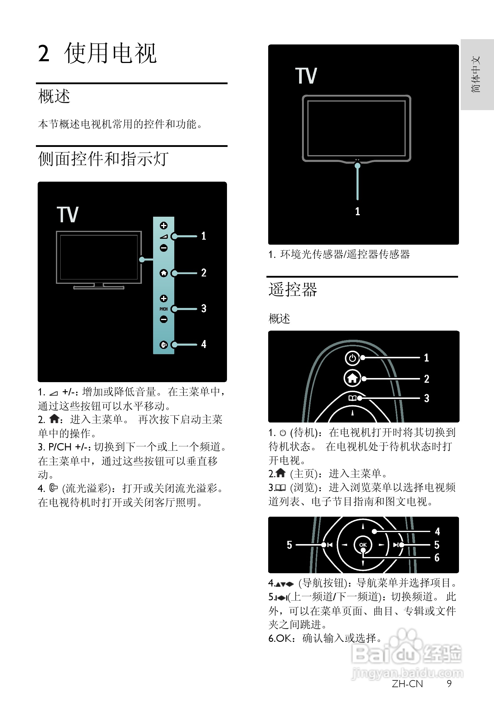 飞利浦42PFL8605D/93液晶彩电使用说明书:[1]