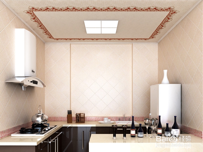 集成吊顶效果图仿古系列设计