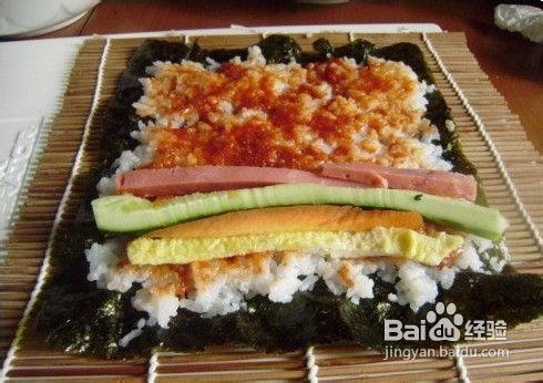 伢伢岛的鱼子酱寿司