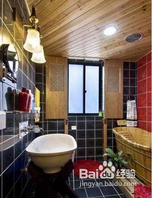 100平房子装修惬意混搭风