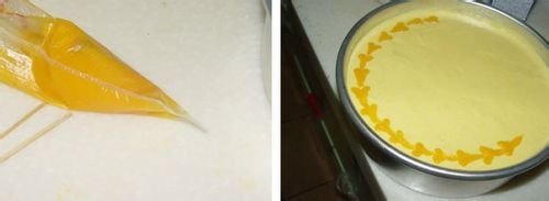 又一份生日的祝福——芒果冻芝士蛋糕