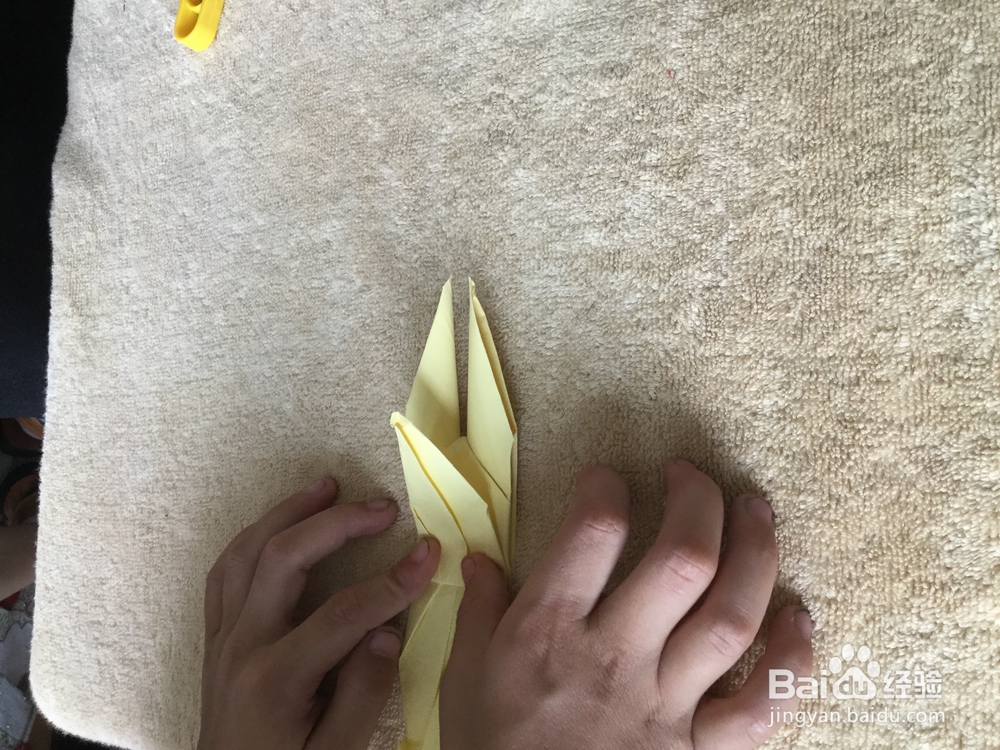 手工折纸怎么折出千纸鹤