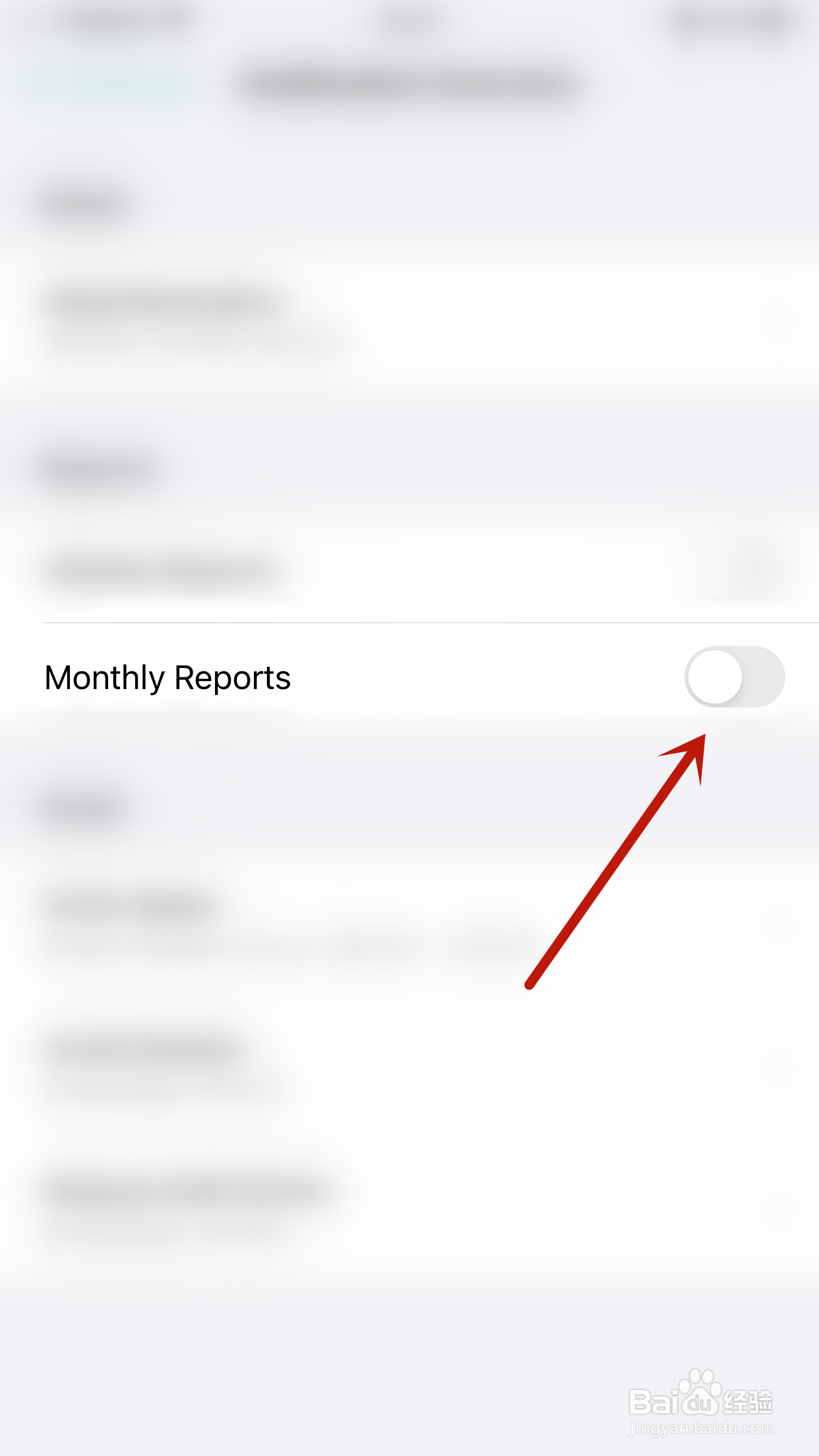 Nutrilio如何关闭Monthly Reports