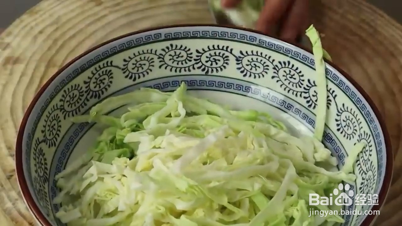 粉丝炒包菜家常做法