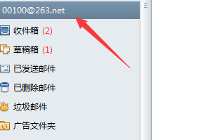 FoxMail设置263服务器地址