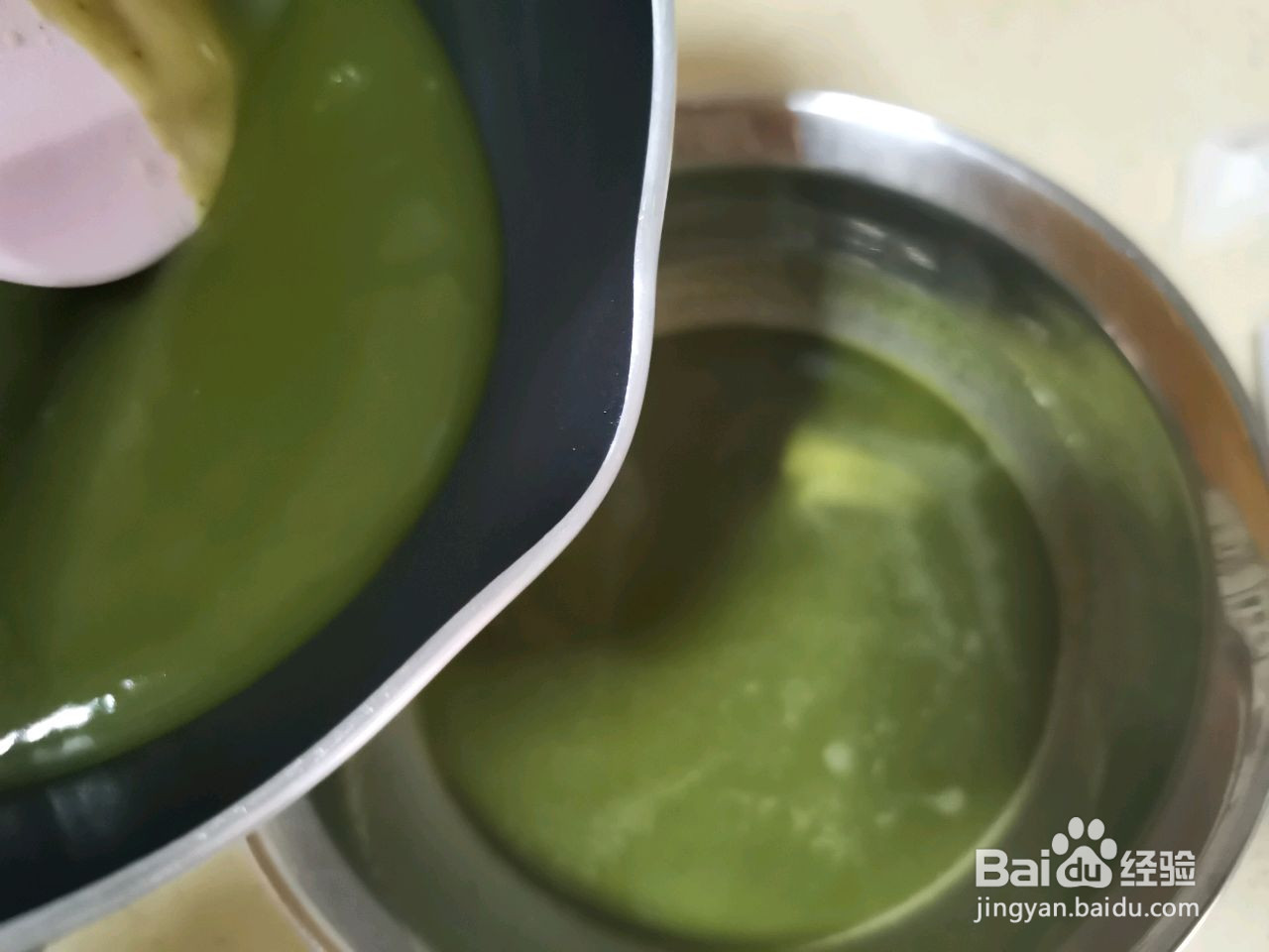 抹茶千层糕马蹄糕的做法