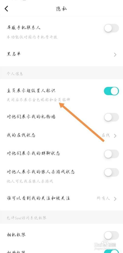 soul主页如何显示超级星人标识