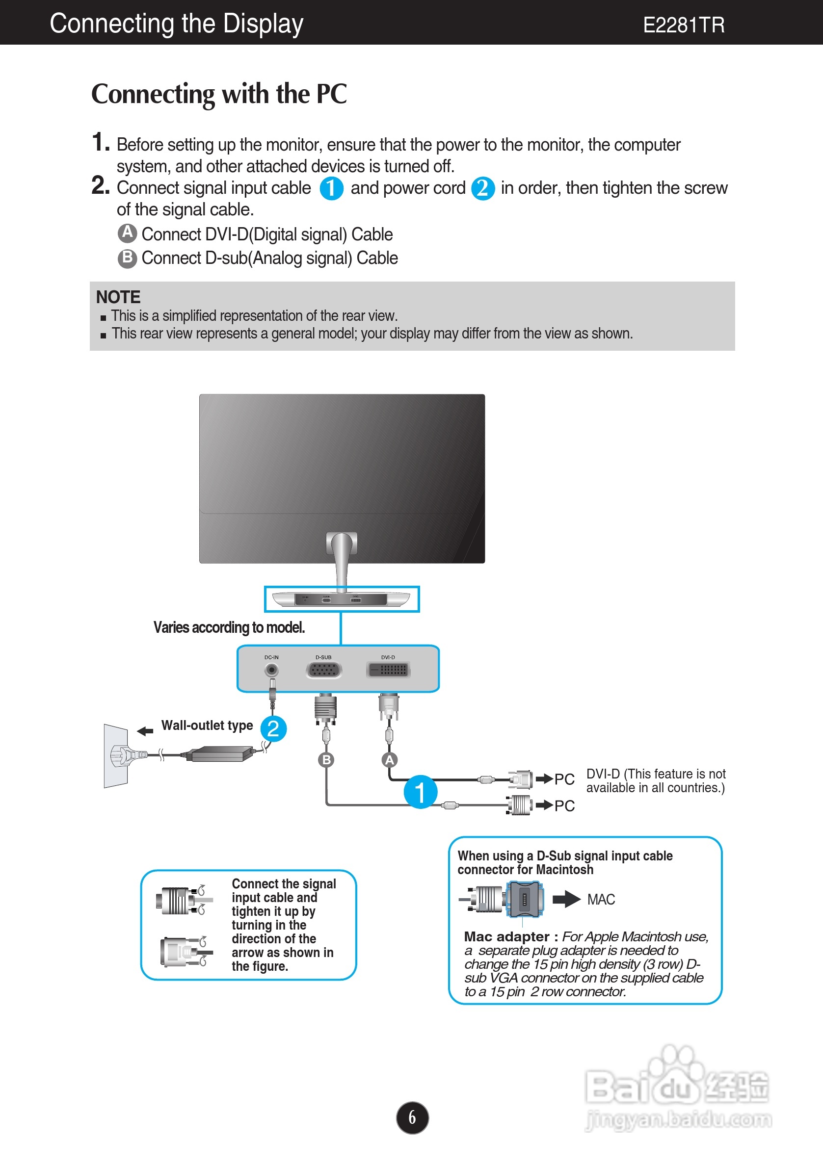 LG E2281VR液晶显示器使用说明书:[1]