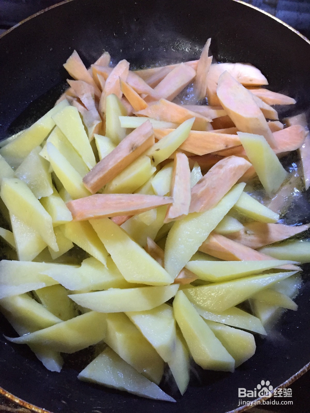 自制零食__原味薯角