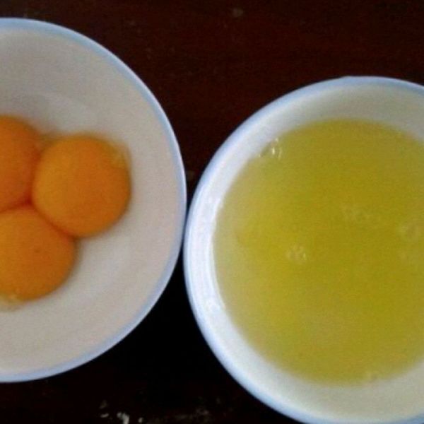 南瓜馅纸杯戚风蛋糕