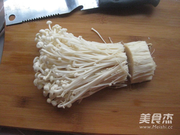 剁椒金针菇的做法