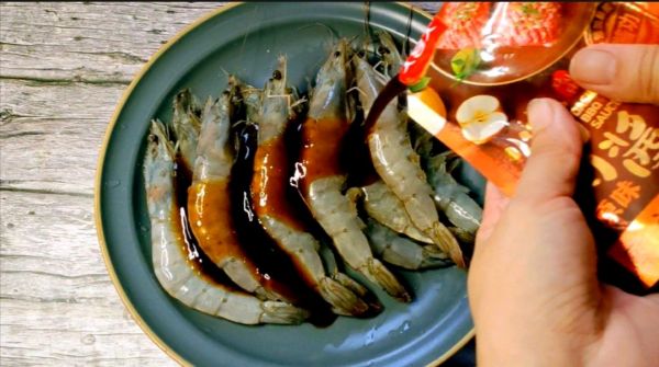 正大对虾蜜汁烤虾