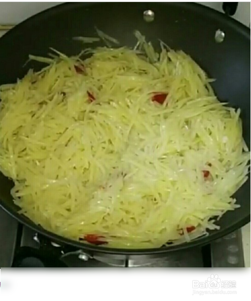 清炒土豆丝的做法