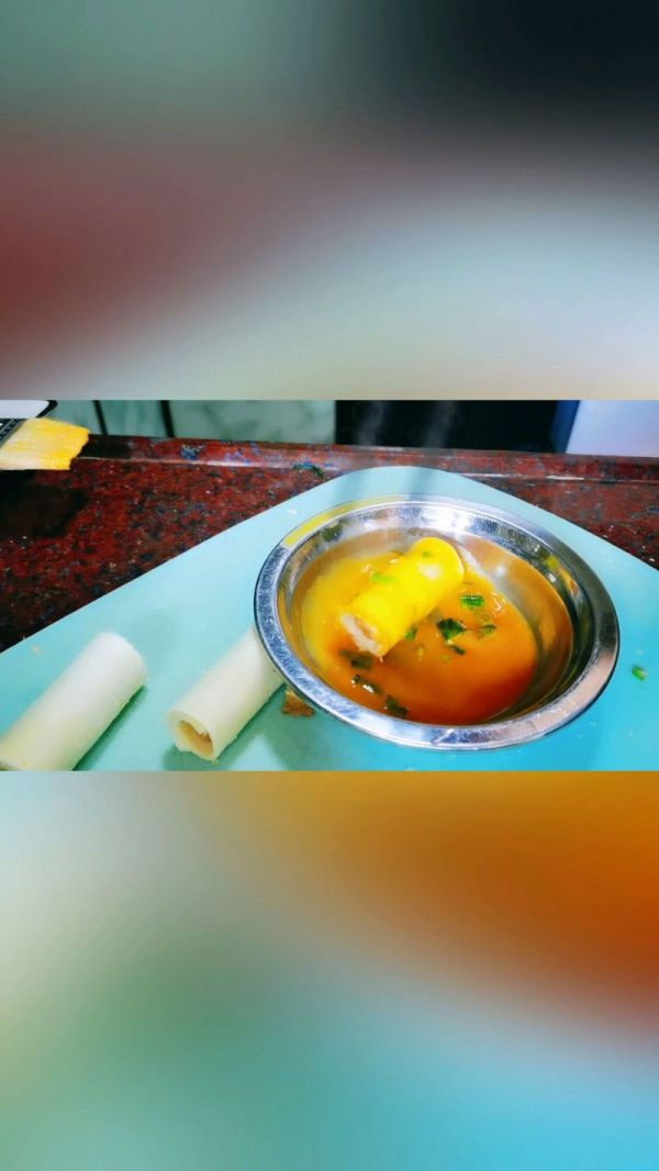 肉松吐司火腿卷