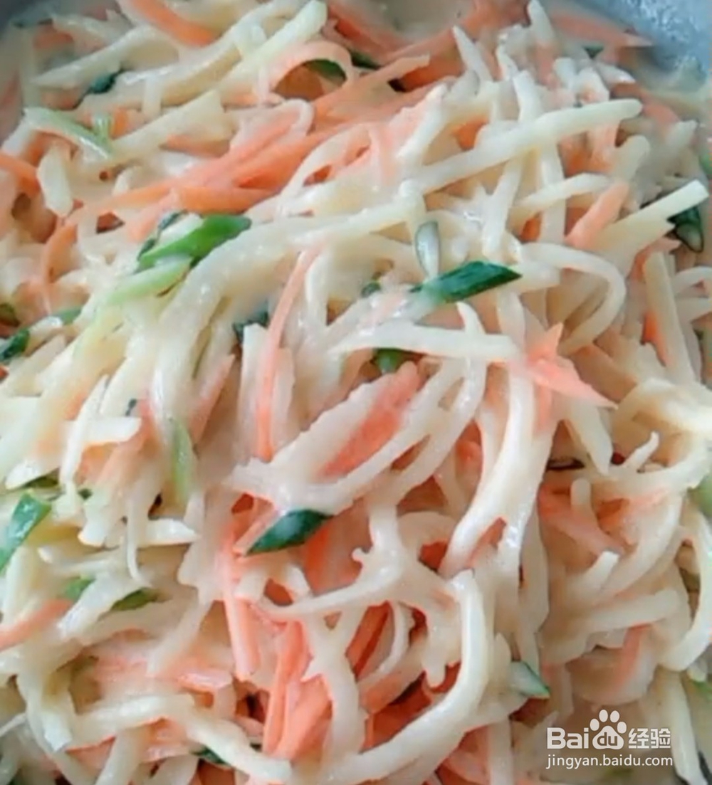 鸟巢鸡蛋饼的家庭版做法